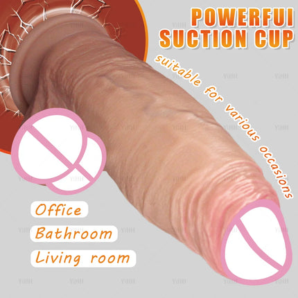 Realistic Dildos Anal Dilator Artificial Penis Vagina Massage Sex Toy for Women Men Female Masturbator Big Dick With Suction Cup