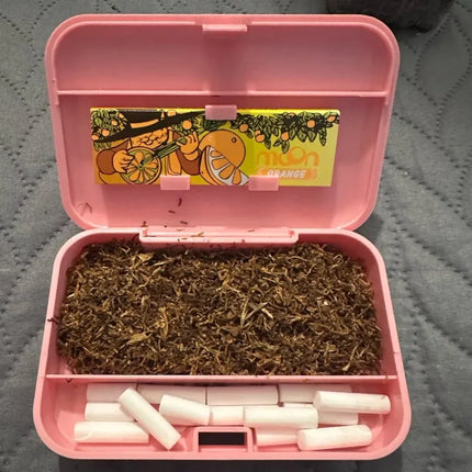 Portable 110mm*75mm Tobacco Box for Store Smoking Pipes Lighter Plastics Cigarette Case Herb Smoking Accessories