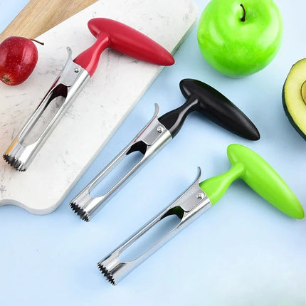 Premium Apple Corer Stainless Steel Apple Pears Core Remover Tool Fruit Cutter Seeder Slicer Knife Kitchen Vegetable Tools