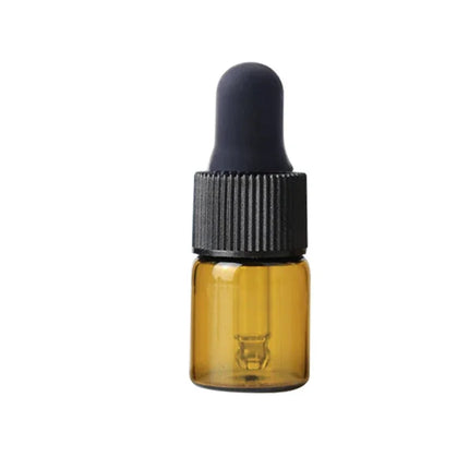 50/100PCS 1-5/ML Essential Oil Glass Refillable Eye Empty Dropper Bottle Container TravelPortable for Essential Oils, Perfumes