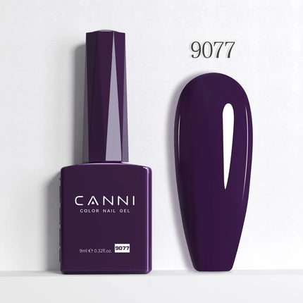 9ml CANNI Gel Nail Polish HEMA FREE TPO FREE Round Brush Gorgeous Color Soak Off UV LED Semi Permanent Gel Varnish Winter Nails