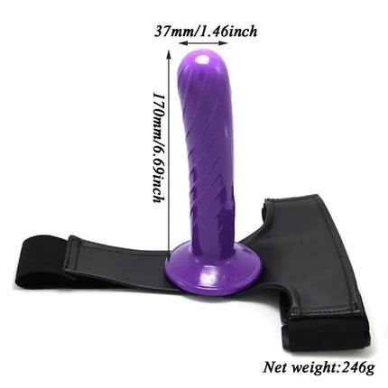 Double Penis Dildo Double Ended Strapon Ultra Elastic Harness Belt Strap On Dildo Adult Sex Toys for Woman Couples Sex Products