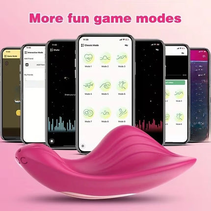 Wearable Vibrator Toy for Female Wireless Panty with App Control Bullet Sex Toy Vibrating Panties for Couples Women's Spring