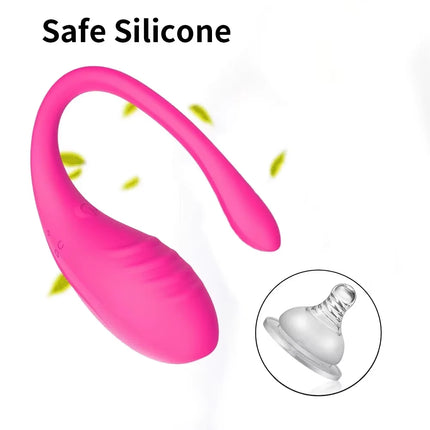 Wireless App Control Dildo Vibrator for Women Vagina Stimulator G Spot Egg Clit Massager Wearable Clitoral Sex Toys for Adults