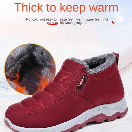 Men's Shoes Autumn Winter Casual Cotton Warm Wear Resistant Chunky Sole Affordable Free Shipping