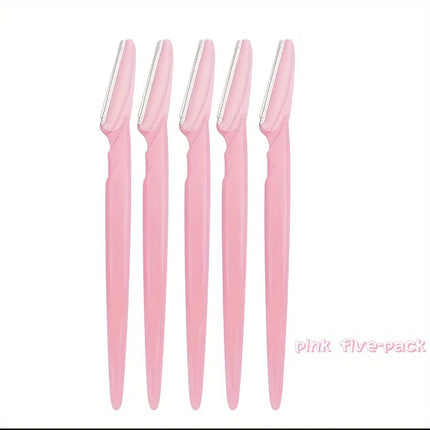 3/5/6/10/12 Piece Multi-Purpose Eyebrow Shaver Set - Gentle Facial Hair Trimmer Easy Grooming and Shaping Kit - Smooth Skin
