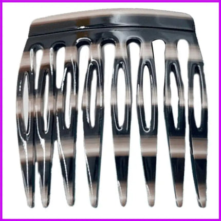 1PC French Hair Side Combs for Women Girls Acetate Hair Accesories Secure and Elegant Hold Hair Clip Hairpieces