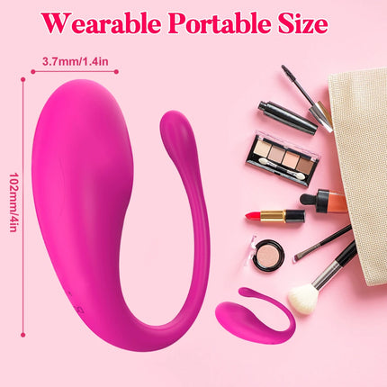 Wireless Bluetooth Powerful Vagina Vibrator Clitoris G Spot Vibrating Love Egg APP Long Distance Control Clit Sex Toys for Women