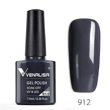 Venalisa Nail Gel Polish Semi Permanent Salon Quality TPO Free Glitter 7.5ml Soak off UV LED Nail Gel Varnish