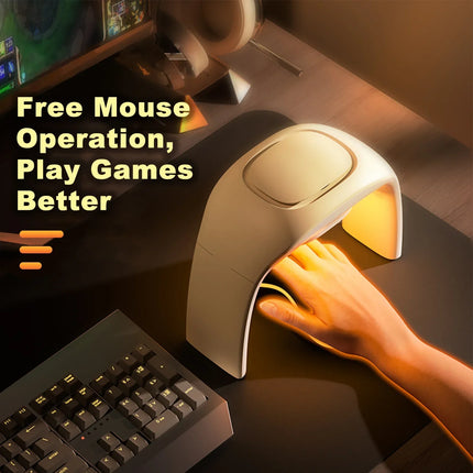 Eary Heated Mouse Pad Hand Warmer 110V Heated Desk Warmer for Office Gaming Adjustable Temperature Desktop Warmer for Kids Women