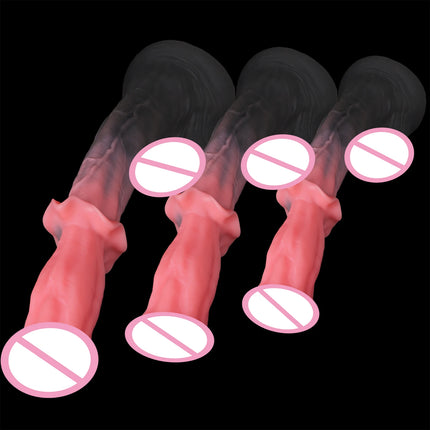 Liquid Silicone Long Horse Dildo Strap On Thick Penis Masturbator Adult Toy Anal Dildo Vaginal Stimulation Sex Toys Sex Shop 18+
