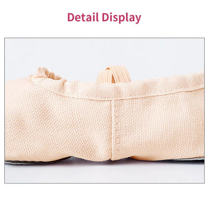 Girls Ballet Dance Shoes Soft Sole Kids Practice Slippers Non-Slip Cat Paw Gymnastics Yoga Flats Breathable Dancewear