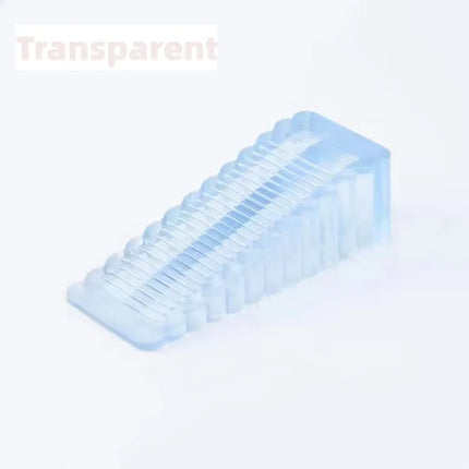 Safety Silicone Door Stop Stoppers Block Wedge Doorstops Door Stopper Home Office Door Rear Retainer Anti-collision Stop