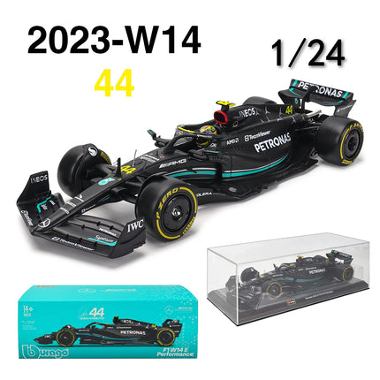 Bburago 1:24 2022~2024 F1 serie various style Red Bull RB19 Gran Premio de Austin SF23 W14 precision model car collection gift