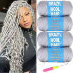 grey / 8inches / 4Pcs/Lot