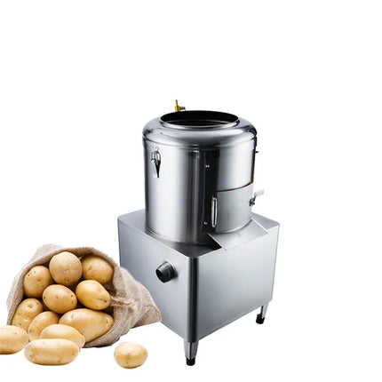 Electric Automatic Fruit&Vegetable Skin Peeler Potato Onion Carrot Peeling Washing Machine