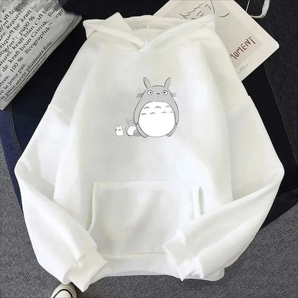 Studio Ghibli Hoodies Women Hoodie Japanese Anime Printed Sweatshirt Fashion Casual HipHop Sweatshirt Harajuku Unisex