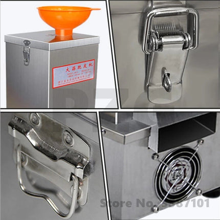 Tabletop Small Electric 200W Mini Garlic Clove Peeler Peeling Machine Automatic Labor-Intensive Task Of Peeling Garlic