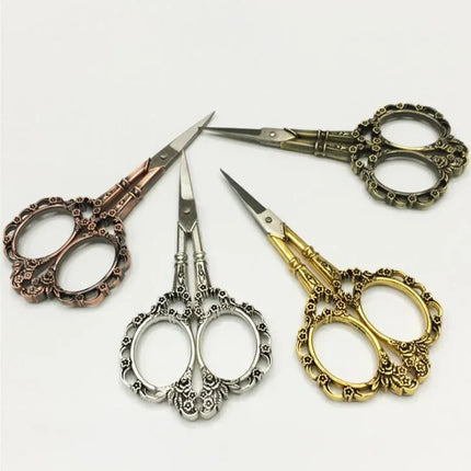 1pc Genuine Stainless Steel Nail Scissor Retro Finger Toe Dead Skin Remover Makeup Tool Nail Multi-Function Manicure Tool