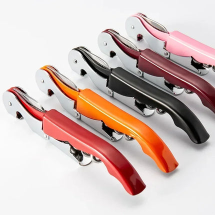 Double Fulcrum Hippocampus Wine Seahorse Corkscrew Multi-Purpose Stainless Steel Beer Opener Wine Gift