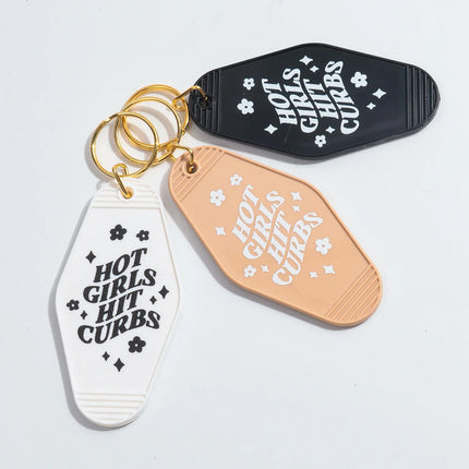 Handmade Heart Keychain Acrylic Plastic Link Chain Key Ring For Women Handbag Pendant Accessorie Car Keys Jewelry Gifts