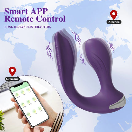 APP Control Panties Vibrator for Women Clit Stimulator Dual Ended Vagina Anal Vibrator Female Masturbator Sex Toy for Couples