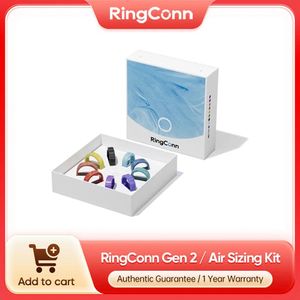 RingConn Gen 2 / Gen 2 Air Sizing Kit - Size First Before You Buy - Choose from 9 Sizes - Sizes 6 to 14