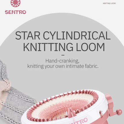 48needle Handmade Knitting Machine Cylinder Wool Loom Scarf Sweater Hat Socks Adult Children Lazy Artifact Christmas Gift