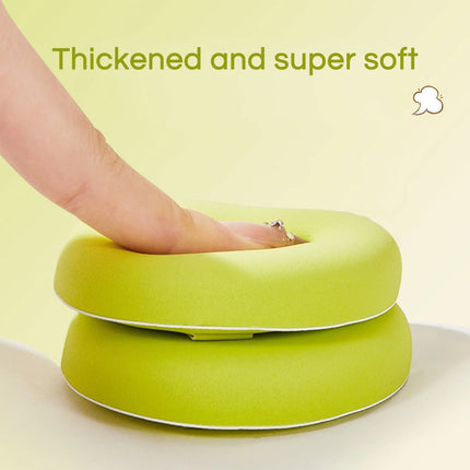 GECOMO 2 Pieces Mango-shaped Marshmallow Powder Puff Wet And Dry Dual-use Soft & Skin-friendly Makeup Sponge