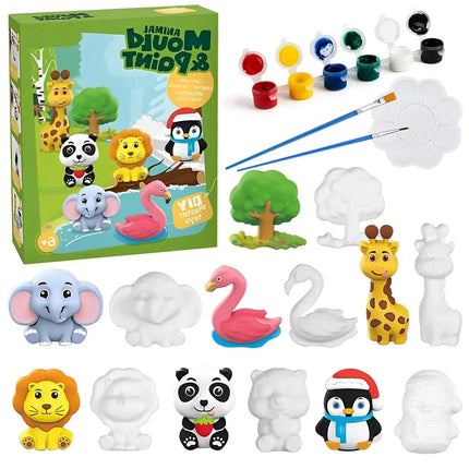 Space DIY Gypsum Kit for Kids Creative Hand Painted Dolls Toddler Coloring Toys Educational Art Craft Brain Development