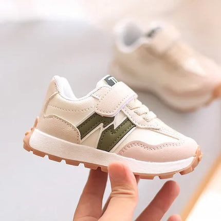 Children's Sports Shoes Spring Autumn New Boy Forrest Gump Shoes Girl Casual Shoes Kid Male Baby Lightweight Breathable Sneakers