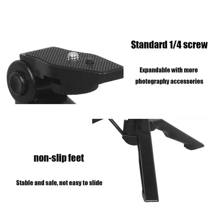 Smartphone Vlogging Kit With Tripod Phone Holder Mini Microphone LED Fill Light Starter For TikTok Live Stream Video YouTube