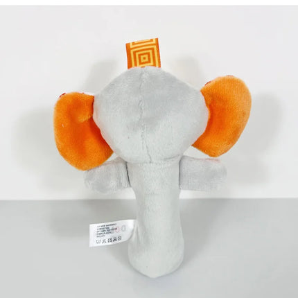 New Baby Plush Rattles Cartoon Animals Grab Ability Training Toy Infant Stroller Bed Hanging Bell Plush Dolls Educational Toys