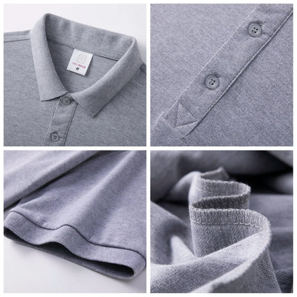 Personalize Design High Quality 100% Cotton Polo Shirts Brand Custom Logo Polo Crewneck For Men And Women Customize POD Top Tees
