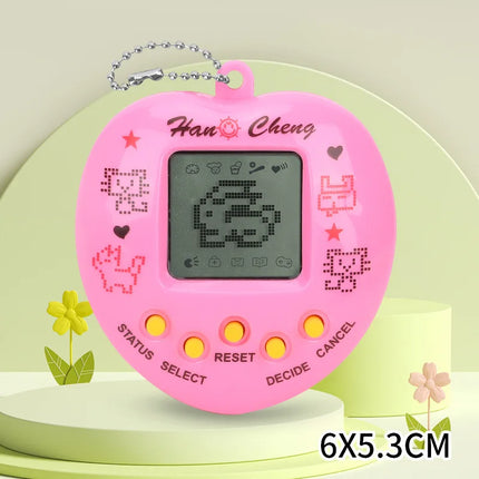 HOT SELL For Birthday Gift Party Virtual Pets Keychain for Kids Electronic Digital Pet Christmas Retro Handheld Game Machine