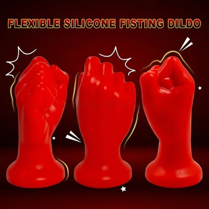 Anal Plug for Fist Sex Toys Realistic Hand Dildo with Strong Suction Cup Vaginal Anal G Spot Stimulation Female Masturbation Toy