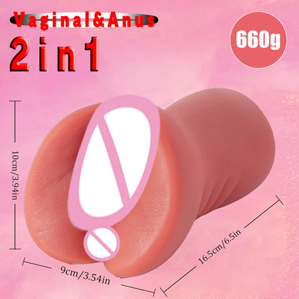 Realistic 3 in 1 Male Masturbator Cup Mouth Vagina Anal 3 Holes Deep Throat Blowjob Pocket Pussy Airplane Cup Sex Toy for Men