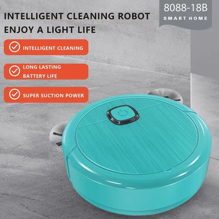 Lenovo 3-in-1 Smart Sweeping Robot Vacuum Mop 4000pa Strong Suction Washable Mop For Pet Hair Hard Floor Ideal Home Kitchen Room