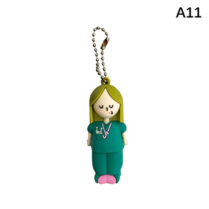 Ampoule Bottle Opener Keychain Syringe-Shaped Cutter Nurse Doctor Ampoule Bottle Opener Aid Medication Vial Breaker Tool