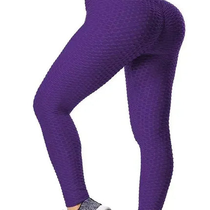 Women's Bubble Hip Lifting ExerciseYoga Pants Women Fitness Running High Waist Gym Fitness Sports Flared Pant Dance Trouers