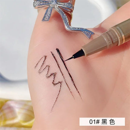 Liquid Eyebrow Pencil Waterproof Eyebrow Pen 0.005MM Ultra Thin Head Eyebrow Pen Sweatproof Eye Eyebrown Eyebrow Enhancers