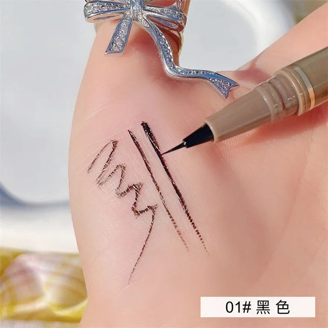 Liquid Eyebrow Pencil Waterproof Eyebrow Pen 0.005MM Ultra Thin Head Eyebrow Pen Sweatproof Eye Eyebrow Eyebrow Enhancers