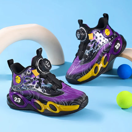 Childrens Sneakers Mesh Breathe Shock-absorbing Training Outdoor Ultralight Anti Slip Classic Running Shoes for Boys Girls