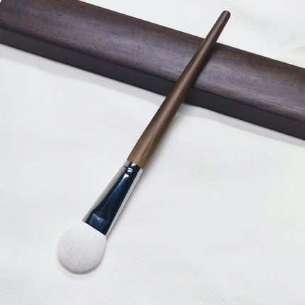 Natural Hair Blush Brush Face Highlighter Shadow Makeup Brushes Natural Goat Hairs Bronzer Pro Essential Cosmetic Tools