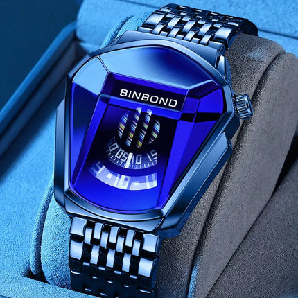BINBOND New Casual Unique Digital Clock Men Luxury Watch Automatic Watches Mens Gold Fashion Quartz Wristwatches Montre Homme 01
