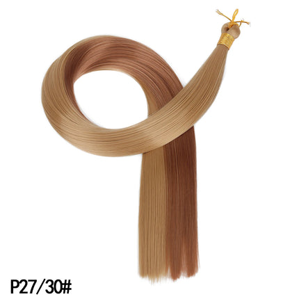 30inch Straight Hair Extensions 150g Bone Straight Braiding Hair Soft Synthetic Bundles Crochet Braids Hair Bundles for Braiding
