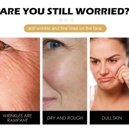 Blue Copper Peptide Wrinkle Remover Serum Instant Firming Lifting Anti-Aging Fade Fine Lines Whitening Korean Skin Care Products
