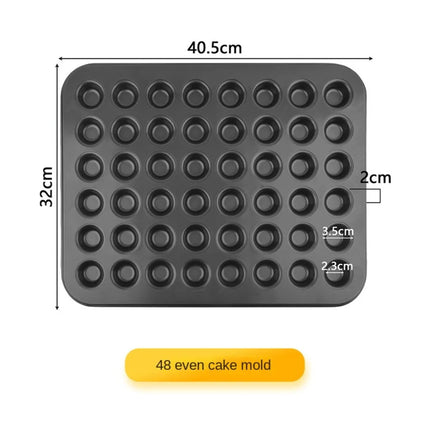 High Quality Professional Mold Mini Cake Pans Baking Supplies DIY Baking Mould Pastry Tool Mini Muffin Pan Kitchen