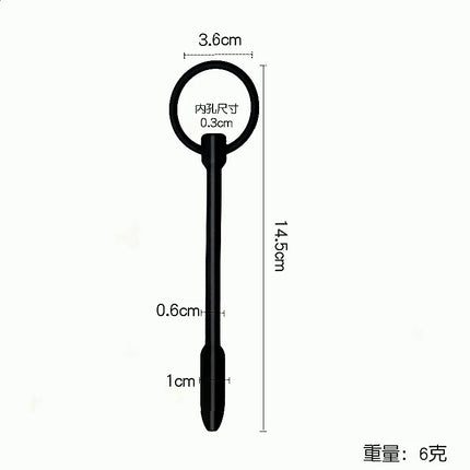 Hollow Silicone Urethral Plug Sound For Prostate Massage And Urethra Dilation As Mens Masturbator With Urethral Stimulator