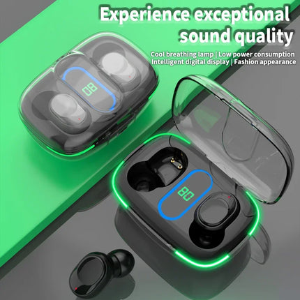 Y90 TWS Bluetooth Earphone 5.3 Wireless Headset IPX7 Waterproof Deep Bass Earbuds True Wireless Stereo Headphone Sport Earphones